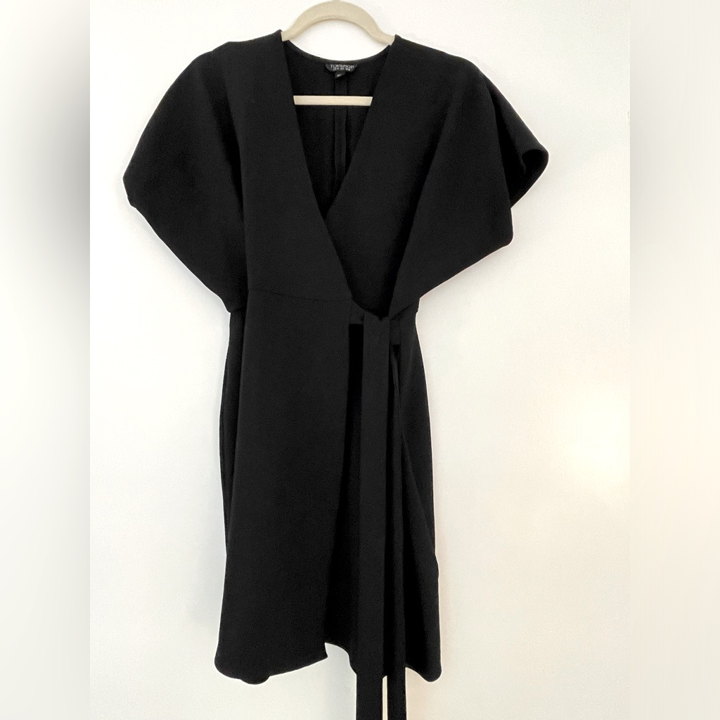 Topshop Wrap Mini Dress